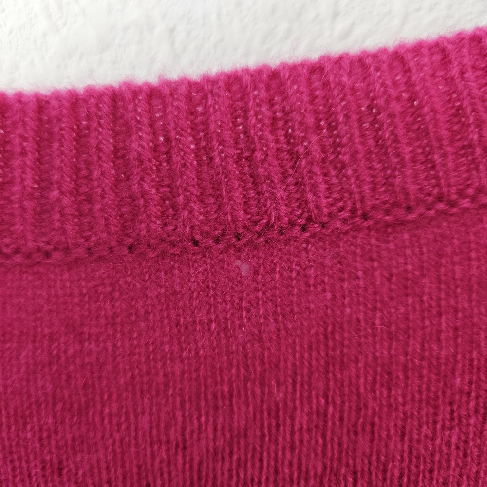 100% Cashmere Pink Tunic Top - Picture 5 of 7